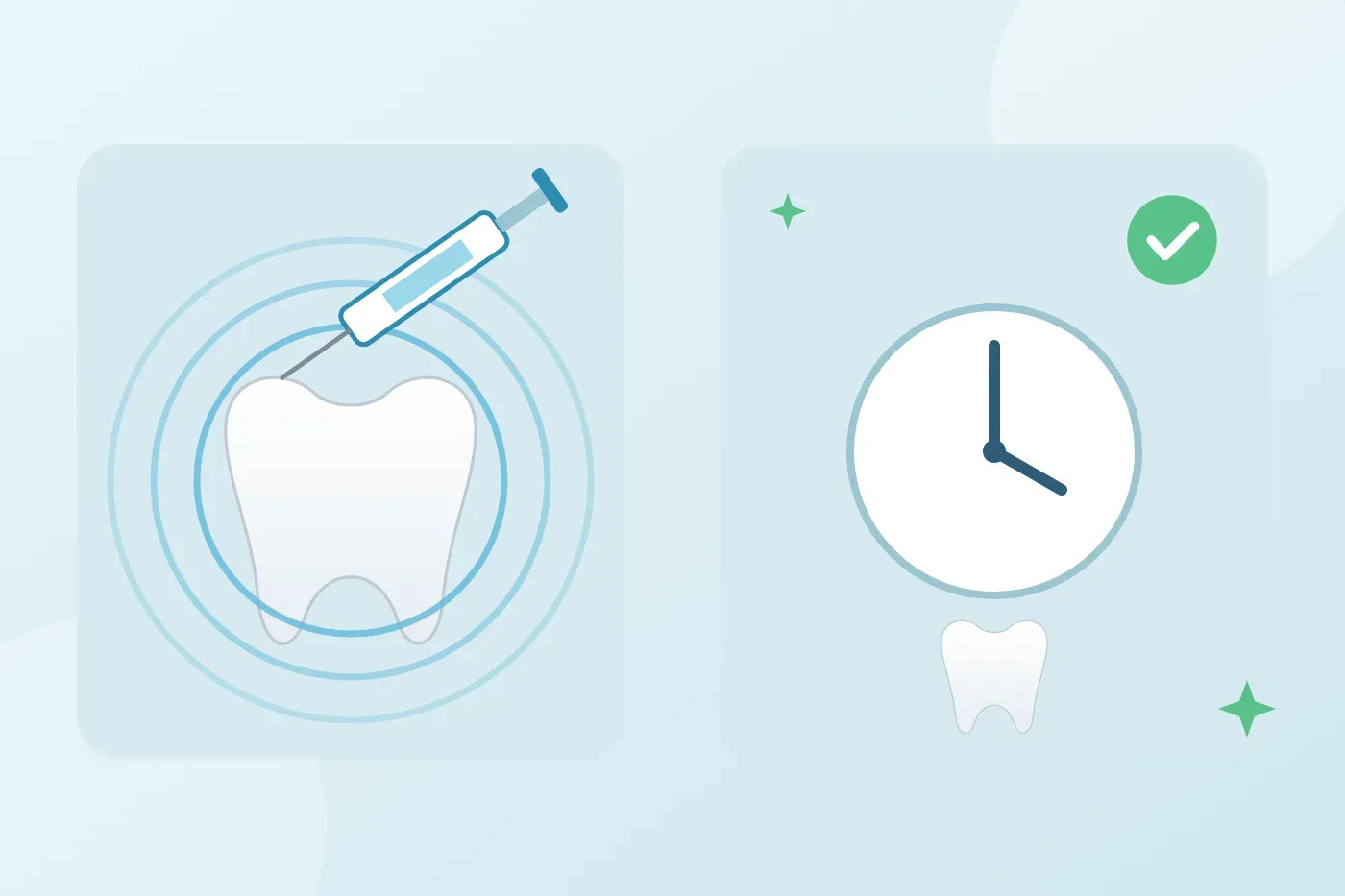 Is local anesthesia safe for tooth extraction or fillings, and how long does the numbness last?