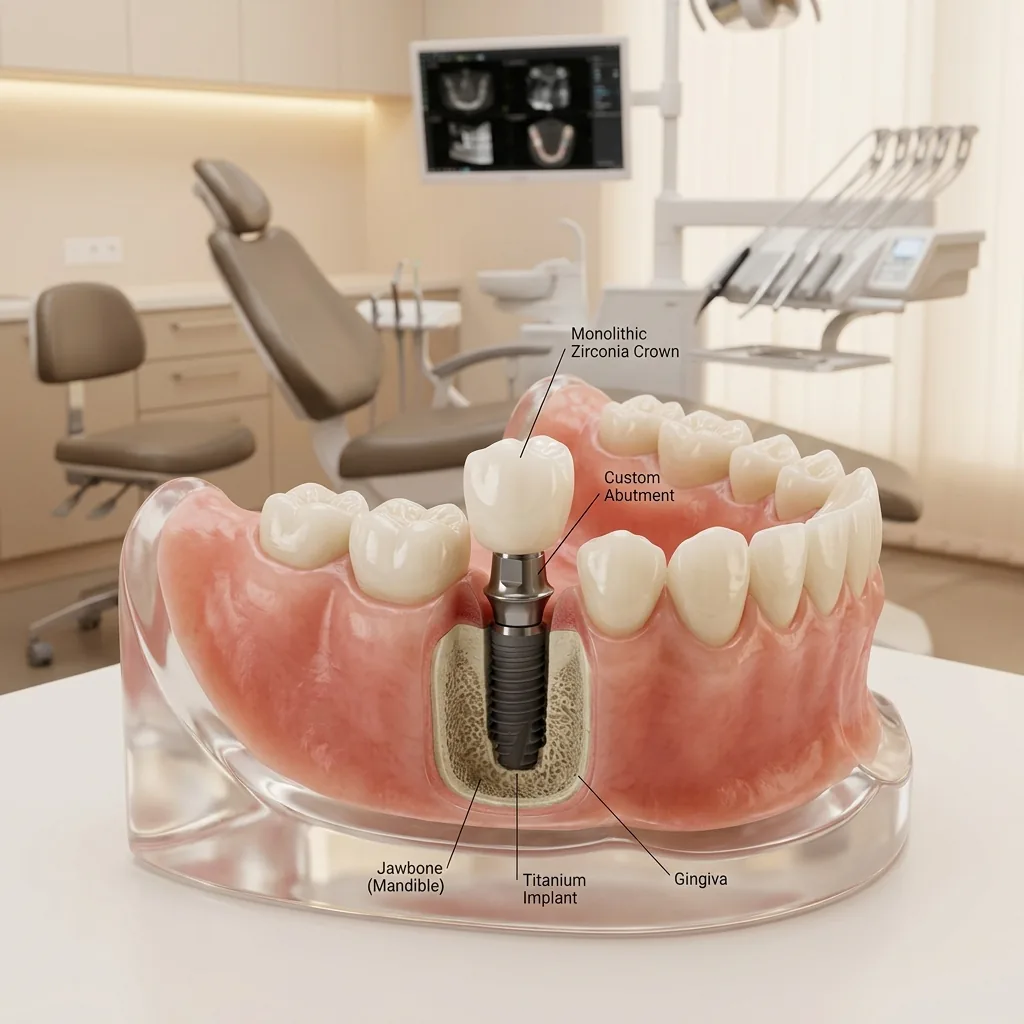 Dental implants at Ky Hoa Dental